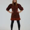 Ulla Johnson Joni Dress Rust