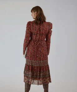 Ulla Johnson Alessandra Dress Brick