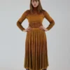 Ulla Johnson Zayn Turtleneck Gold Shirts And Blouses
