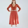 Ace & Jig Skirts Maisie Skirt Russet