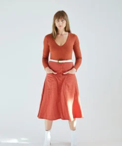 Wray Bodysuits Lynn Bodysuit Terracotta