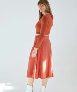 Ace & Jig Skirts Maisie Skirt Russet