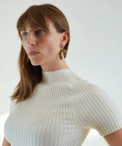 Giu Giu Nonna Jewel Tee Ivory