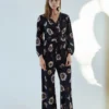 No.6 August Wrap Jumpsuit Black Autumn Daisy Jumpsuits