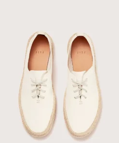 Feit Espadrille Hand Sewn Court White