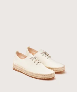 Feit Espadrille Hand Sewn Court White