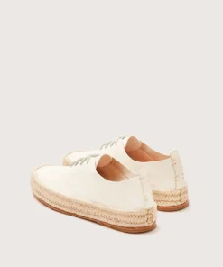 Feit Espadrille Hand Sewn Court White