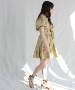 Ulla Johnson Mica Dress Khaki Dresses