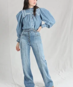 Ulla Johnson Shirts And Blouses Abigail Blouse Chambray