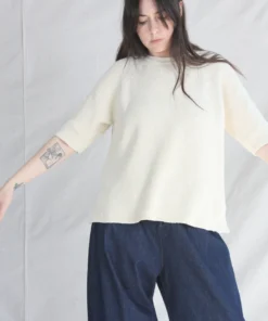 Cordera Cotton Sweater Natural New Arrivals