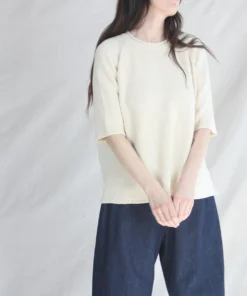 Cordera Cotton Sweater Natural New Arrivals