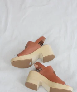 Rachel Comey New Arrivals Astor Clog Cognac
