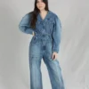 Ulla Johnson Sale Cameron Jumpsuit Medium Wash