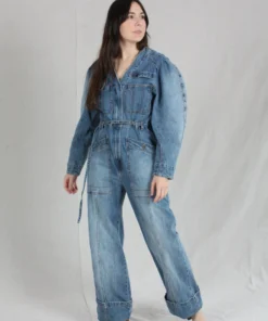 Ulla Johnson Sale Cameron Jumpsuit Medium Wash