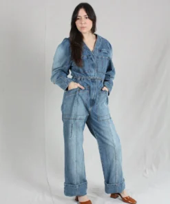 Ulla Johnson Sale Cameron Jumpsuit Medium Wash