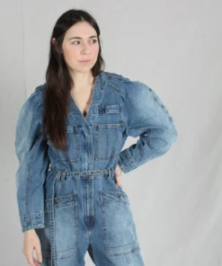 Ulla Johnson Sale Cameron Jumpsuit Medium Wash