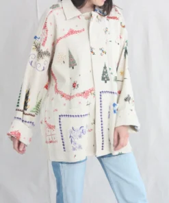 Anntian Shirt Jacket Print AO-O New Arrivals
