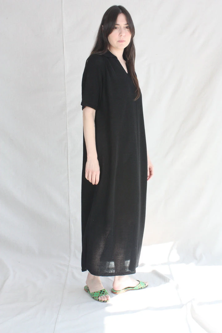 Cordera New Arrivals Linen Dress Black 4 Cordera New Arrivals Linen Dress Black