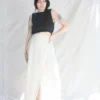 Cordera New Arrivals Linen Long Skirt Natural 2 Cordera New Arrivals Linen Long Skirt Natural