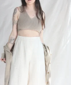 Cordera New Arrivals Long Knit Top Taupe