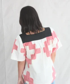 Carleen Square Neck Shirt Vintage