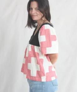 Carleen Square Neck Shirt Vintage