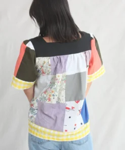 Carleen Square Neck Shirt Vintage