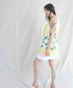 Carleen A-Line Mini Dress Daisies