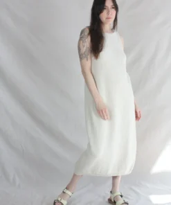 Cordera Heather Cotton Dress Natural