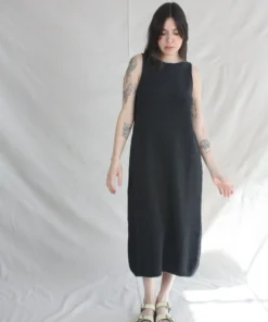 Cordera New Arrivals Heather Cotton Dress Black