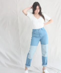 Carleen Two-Tone Jeans Big Sky New Arrivals