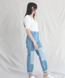 Carleen Two-Tone Jeans Big Sky New Arrivals