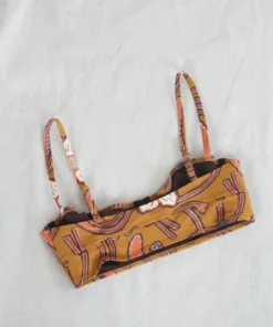 Ulla Johnson Zahara Bikini Top Citrine Swim