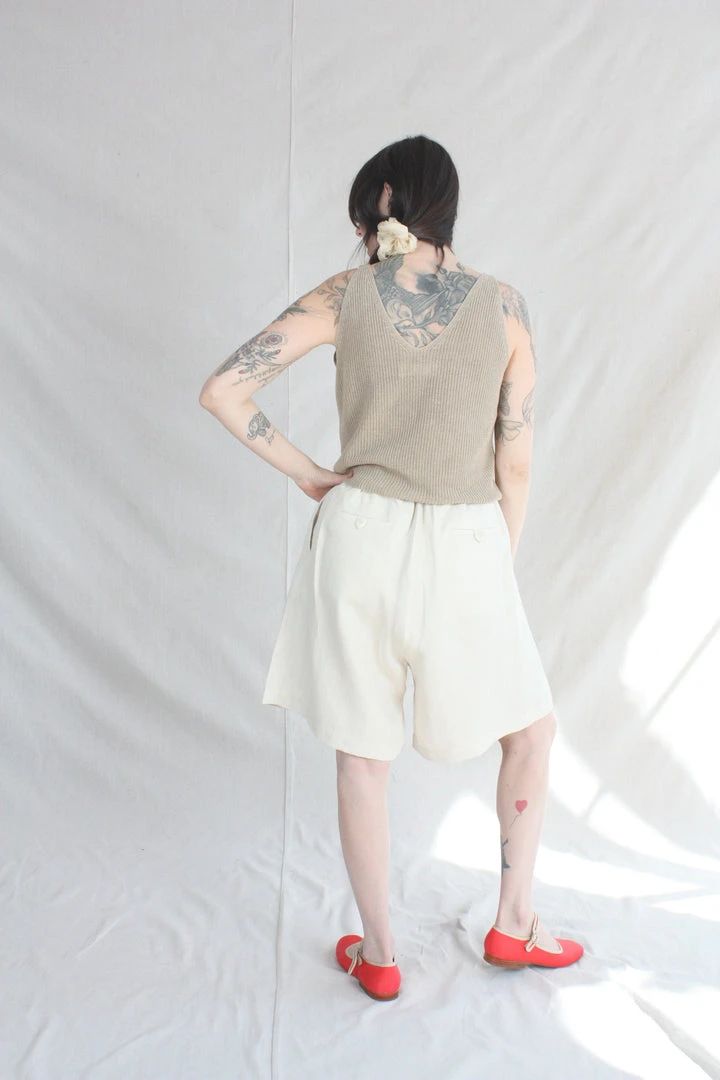 Cordera New Arrivals Linen Bermuda Short Natural 8 Cordera New Arrivals Linen Bermuda Short Natural
