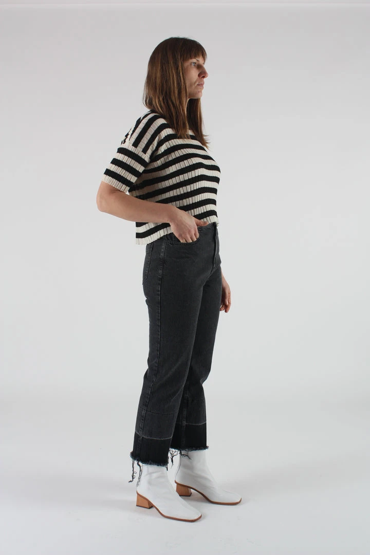 Rachel Comey Denim Slim Legion Pant Washed Black 4 Rachel Comey Denim Slim Legion Pant Washed Black