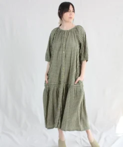 Micaela Greg Dresses Mette Dress Gingham