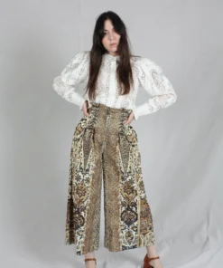Ulla Johnson Kiva Culottes Sandalwood Pants