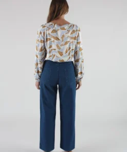 Carleen Relaxed Jeans Dark Blue Denim