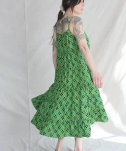 Rachel Comey Mowin Dress Green Multi New Arrivals