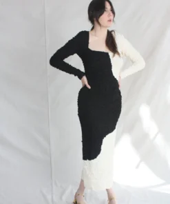 Mara Hoffman Dresses Amy Dress Cream And Black