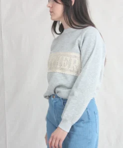 Carleen New Arrivals Mother Crochet Sweatshirt