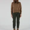 Lauren Manoogian Simple Crewneck Camel Sweaters