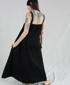 Micaela Greg Column Dress Black
