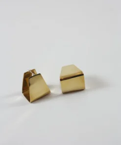 Modern Weaving Jewelry Trapezoid Hinge Earring