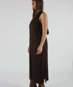 Shaina Mote Dresses Tie Dress Earth