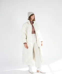 Rodebjer Agapita Down Jacket Chalk White Outerwear