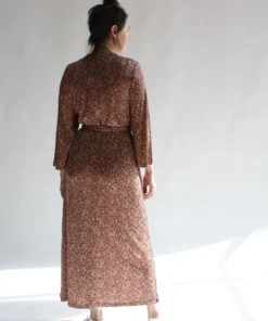 Rodebjer Sylvette Dress Raw Umbra Swirl