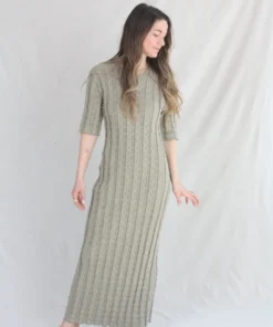 Lauren Manoogian Bubble Rib Dress Slab