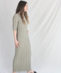 Lauren Manoogian Bubble Rib Dress Slab