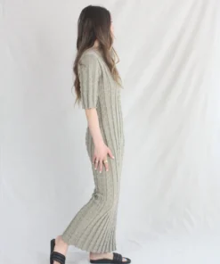 Lauren Manoogian Bubble Rib Dress Slab